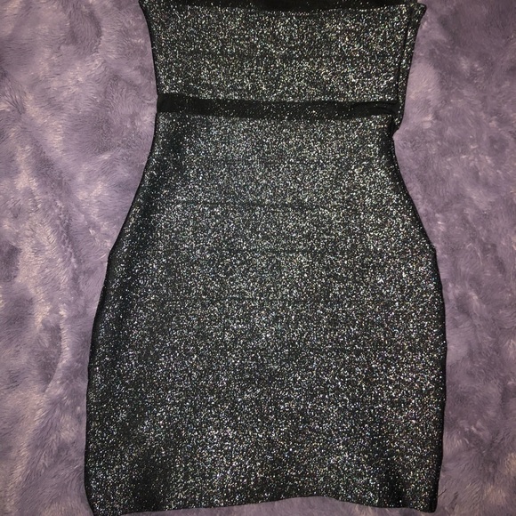 Glitter body con dress - Picture 2 of 4
